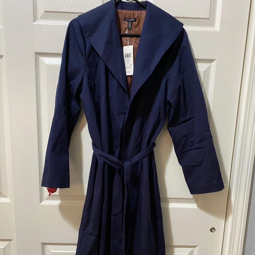 Eileen Fisher Wide Collar Coat